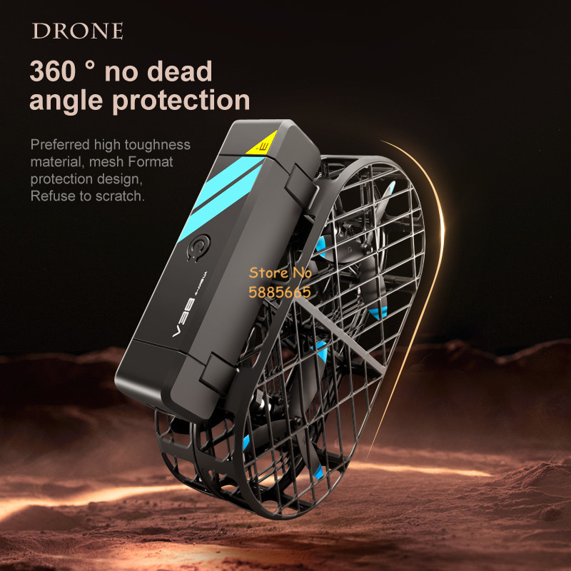 Câmera HD 8K 360 °   Proteção  - Drone Battery Case avaliação e preço