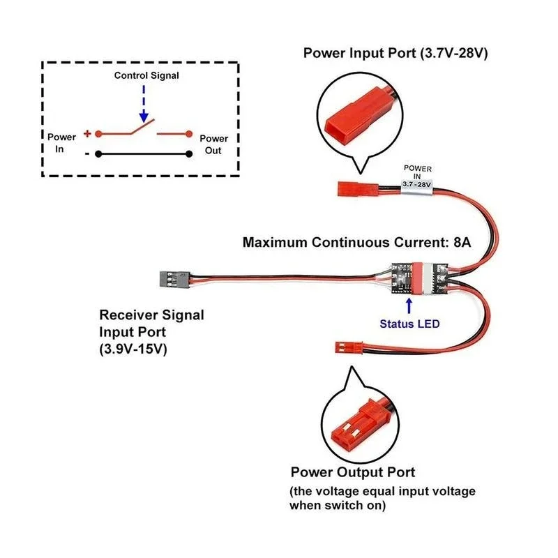 Interruptor Eletrônico de Cont - Drone Battery High Voltage avaliação e preço